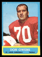 1963 Topps #156 Don Owens Excellent 