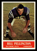 1964 Philadelphia #9 Bill Pellington Ex-Mint  ID: 436645