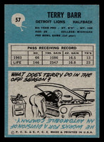 1964 Philadelphia #57 Terry Barr Ex-Mint  ID: 436724