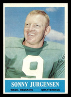 1964 Philadelphia #186 Sonny Jurgensen Ex-Mint  ID: 436923