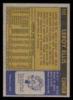 1971-72 Topps #111 Leroy Ellis Ex-Mint  ID: 436970