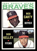 1964 Topps #476 Rico Carty/Dick Kelley Braves Rookies Excellent+ RC Rookie  ID: 437143