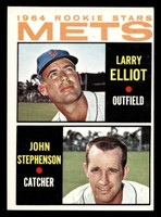 1964 Topps #536 Larry Elliot/John Stephenson Mets Rookies Excellent+ RC Rookie  ID: 437206