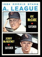 1964 Topps #564 Joe McCabe/Jerry McNertney American League Rookies Ex-Mint RC Rookie  ID: 437227