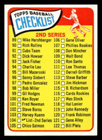 1965 Topps #104 Checklist 89-176 Ex-Mint  ID: 437317