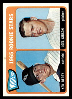 1965 Topps #368 Ken Berry/Joel Gibson White Sox Rookies Excellent+ RC Rookie  ID: 437381