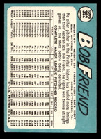 1965 Topps #392 Bob Friend Ex-Mint  ID: 437407