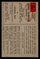1954 Bowman #50 George Taliaferro Very Good  ID: 437491