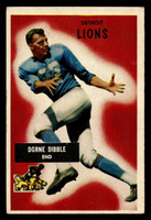 1955 Bowman #4 Dorne Dibble Very Good  ID: 437536