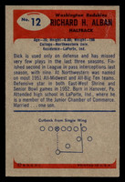 1955 Bowman #12 Dick Alban Very Good  ID: 437552