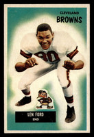 1955 Bowman #14 Len Ford Ex-Mint RC Rookie  ID: 437558