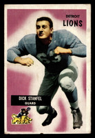 1955 Bowman #36 Dick Stanfel Very Good RC Rookie  ID: 437583