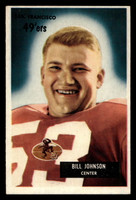 1955 Bowman #46 Bill Johnson Very Good  ID: 437590