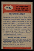 1955 Bowman #47 Dan Towler Ex-Mint  ID: 437591