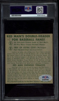 Earl Torgeson 1952 Red Man Signed Auto PSA/DNA Slabbed Braves