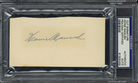 Heinie Manush Cut Signature Signed Auto PSA/DNA Slabbed Senators