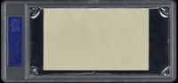 Ty Cobb Index Card Signed Auto PSA/DNA Slabbed Tigers 1957-03-21