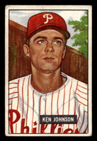 1951 Bowman #293 Ken Johnson Very Good RC Rookie High # 