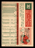 1959 Topps #382 Curt Simmons Excellent+  ID: 439043