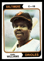 1974 Topps #375 Earl Williams Near Mint  ID: 439446
