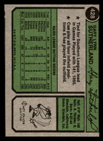 1974 Topps #428 Gary Sutherland Near Mint  ID: 439499