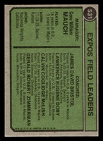 1974 Topps #531 Gene Mauch MG Excellent+ 