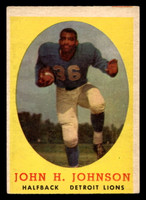 1958 Topps #75 John Henry Johnson Very Good  ID: 439952