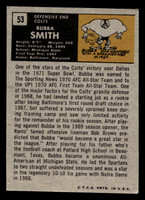 1971 Topps #53 Bubba Smith Very Good  ID: 440135