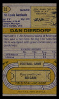 1974 Topps #32 Dan Dierdorf Near Mint  ID: 440332