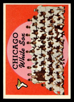 1959 Topps #94 White Sox Checklist Ex-Mint  ID: 440450