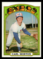 1972 Topps #134 Carl Morton Excellent 