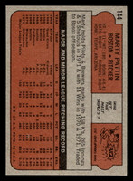 1972 Topps #144 Marty Pattin Ex-Mint  ID: 441598