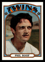 1972 Topps #201 Phil Roof Near Mint  ID: 441767