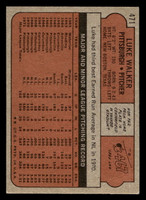 1972 Topps #471 Luke Walker Very Good  ID: 442744