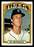1972 Topps #535 Ed Brinkman Very Good  ID: 442913