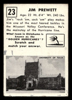 1951 Topps Magic #23 Jim Prewett VG-EX 