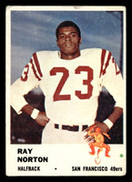 1961 Fleer #61 Ray Norton Very Good RC Rookie  ID: 445172
