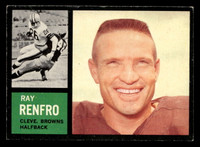 1962 Topps #27 Ray Renfro Very Good SP 