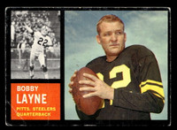 1962 Topps #127 Bobby Layne G-VG 