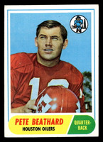 1968 Topps #198 Pete Beathard Excellent  ID: 446616