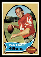 1970 Topps #130 John Brodie Ex-Mint  ID: 447451