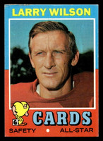 1971 Topps #20 Larry Wilson Very Good  ID: 447909