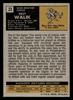 1971 Topps #23 Billy Walik Ex-Mint  ID: 447915