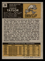 1971 Topps #26 Charley Taylor UER Ex-Mint  ID: 447922