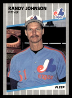 1989 Fleer #381 Randy Johnson NM-Mint RC Rookie  ID: 448485