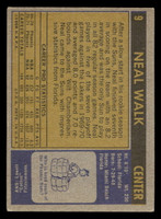 1971-72 Topps #9 Neal Walk VG-EX 