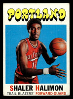 1971-72 Topps #89 Shaler Halimon Very Good  ID: 448630