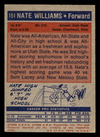 1972-73 Topps #151 Nate Williams Excellent  ID: 449074