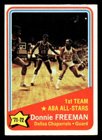 1972-73 Topps #252 Donnie Freeman AS Ex-Mint  ID: 449267