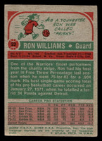 1973-74 Topps #23 Ron Williams Very Good 